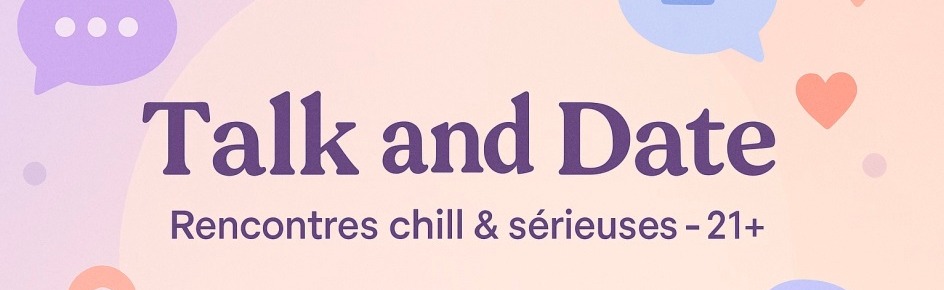 Talk and Date Discord Server Banner