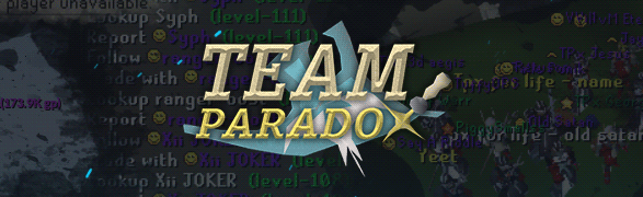 Team Paradox Discord Server Banner