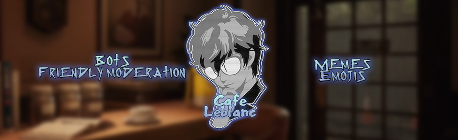 𝐂𝙖𝕗é 𝐋𝒆𝖻ʟ𝙖𝑛𝑐 Discord Server Banner