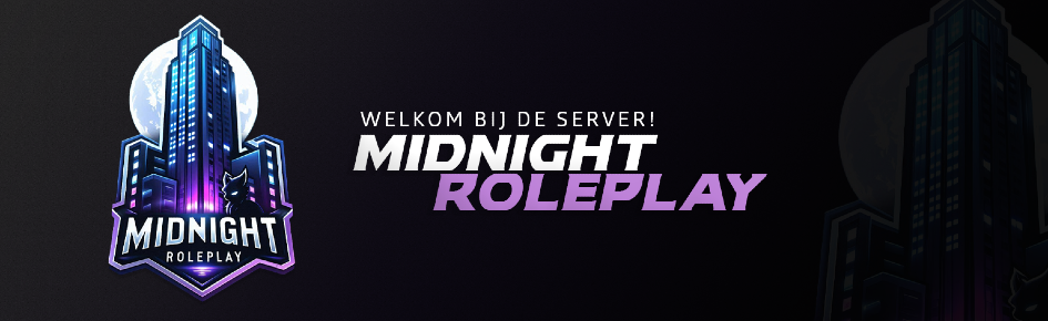 Midnight Roleplay Discord Server Banner