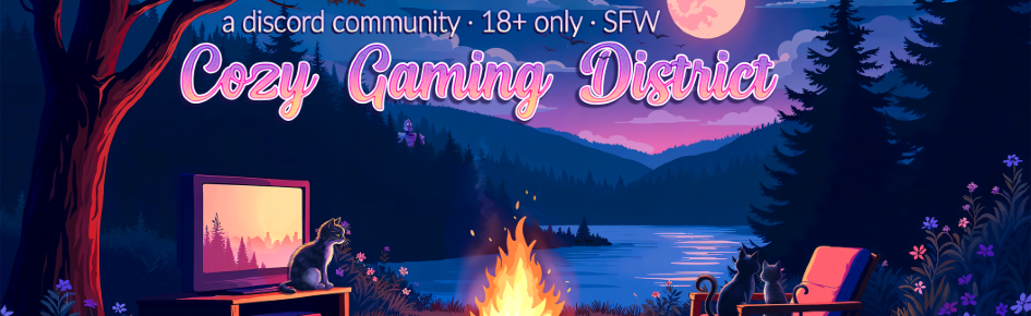 𝐂𝐨𝐳𝐲 𝐆𝐚𝐦𝐢𝐧𝐠 𝐃𝐬𝐭 18+ Discord Server Banner