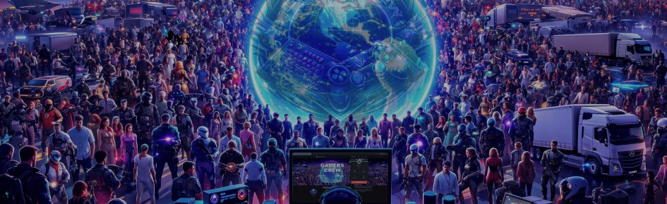 Gamers Crew Discord Server Banner