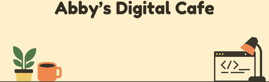 Abby's Digital Cafe Discord Server Banner