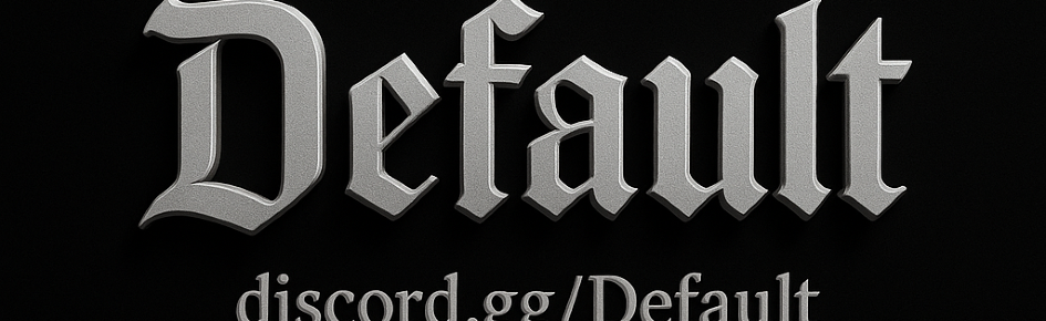 Default Discord Server Banner