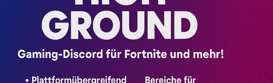 HighGround🦙 Discord Server Banner