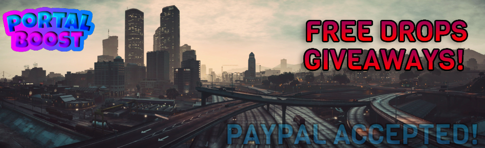 FREE + SAFE GTA DROPS AND CARS Discord Server Banner