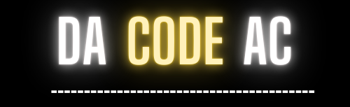 DA CODE AC Discord Server Banner