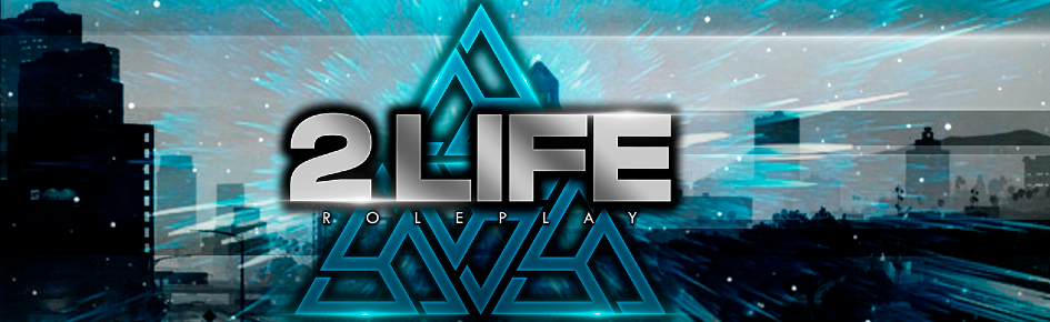 2 Life RP Discord Server Banner
