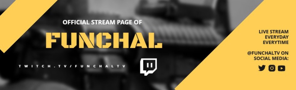 Twitch.tv/FunchalTV Discord Server Banner