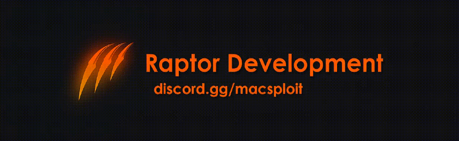 Raptor Development LLC Discord Server Banner
