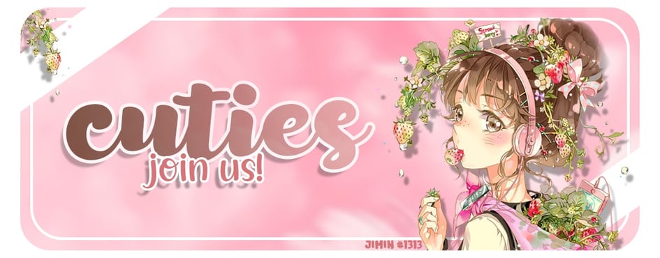 ‧₊˚ʚ cuties Discord Server Banner