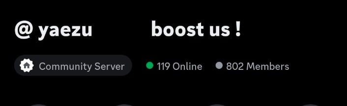 Yaezu Discord Server Banner