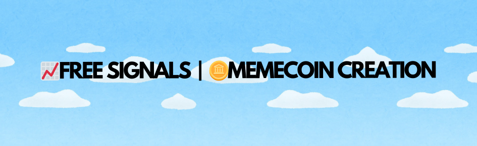 📈FREE SIGNALS┃MEMECOIN CREATION Discord Server Banner
