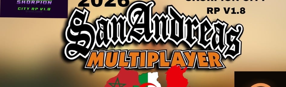 SKORPION CITY RP V1.8 Discord Server Banner