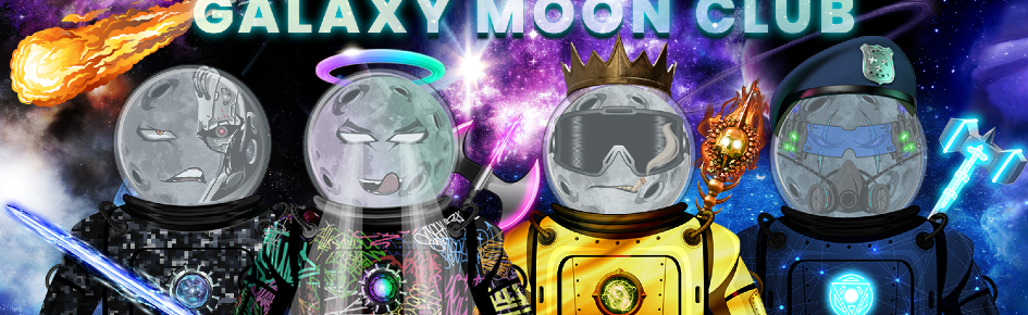 Galaxy Moon Club NFT Discord Server Banner