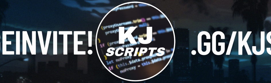 KJ Scripts Discord Server Banner