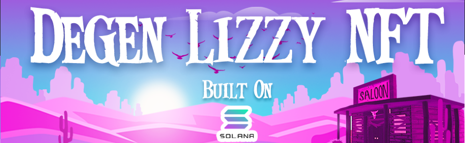 Degen Lizzy Solana Discord Server Banner