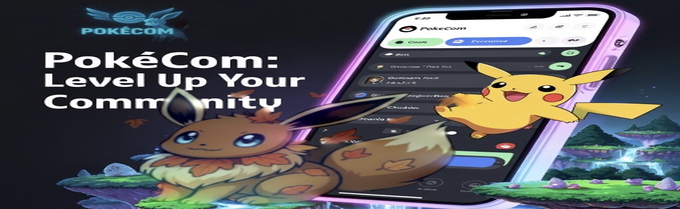 Pokecom Discord Server Banner