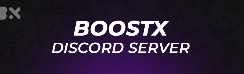 BoostX Discord Server Banner