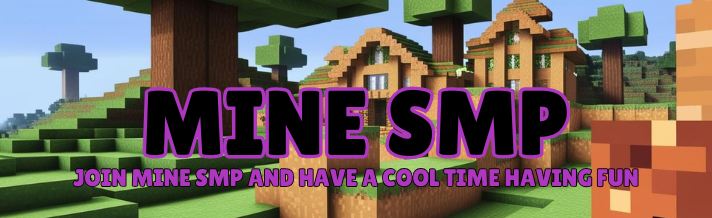 Mine Smp Discord Server Banner