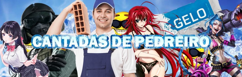 Cantadas de Pedreiro Discord Server Banner