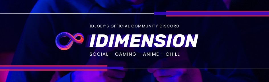 IDimension - IDJoey community Discord Server Banner