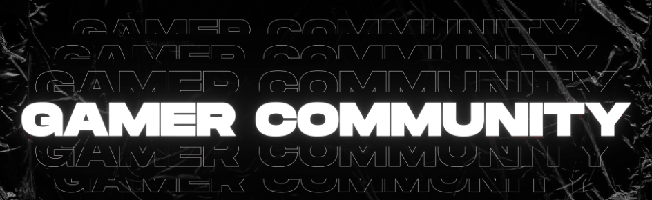 Gamer Community Discord Server Banner