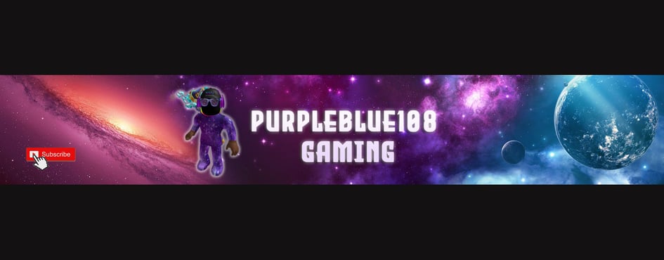 PURPLEBLUE108 SPACE Discord Server Banner