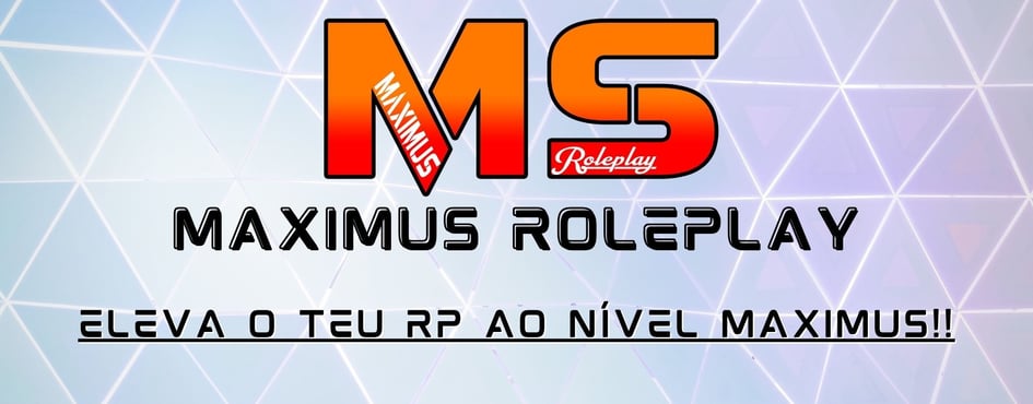 MAXIMUS RP - ⚡ NOVO ⚡[Qbus] Discord Server Banner