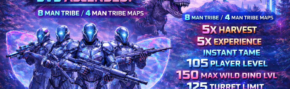 SvS Ascended 5x No Wipe Discord Server Banner