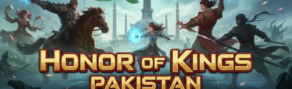HONOR OF KINGS PAKISTAN Discord Server Banner