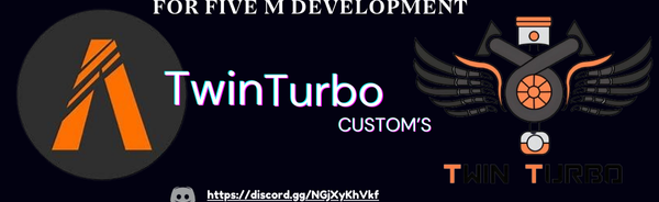Twin Turbo Custom's Discord Server Banner