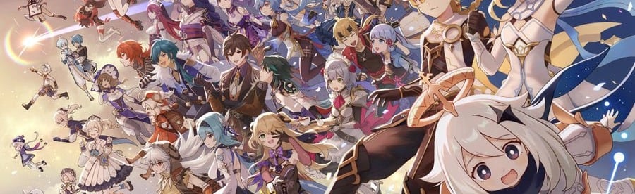 Genshin Impact Emote Discord Discord Server Banner