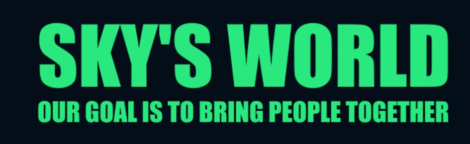 Sky’s World Discord Server Banner