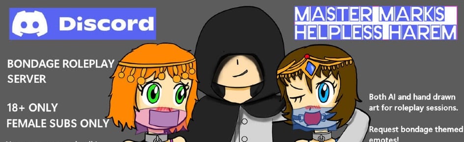 Master Mark's Helpless Harem Discord Server Banner