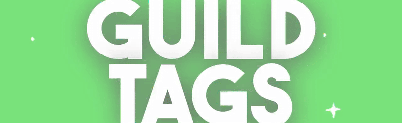 Guild Tags | +18k Tags Discord Server Banner