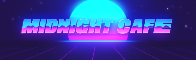Midnight Café Discord Server Banner