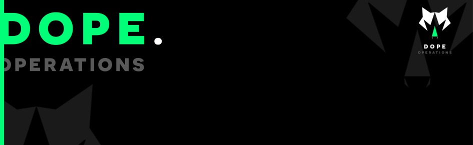DOPE Operations Discord Server Banner