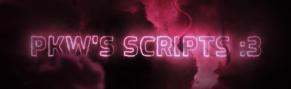 Pkw's Scripts Discord Server Banner