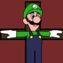 Luigi On The Cross Icon