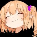Anime Smiling Emotes Small Banner