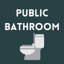 Public Bathroom Small Banner