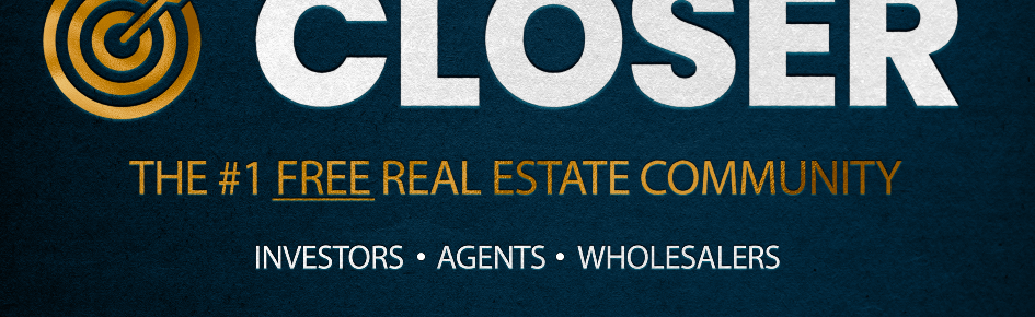 Real Estate Discord - CLOSER Large Banner