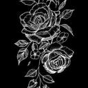 The Fallen Roses Small Banner