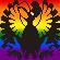 Ho-oh's Rainbow Roost Small Banner