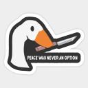 Peace was never an option ?? Small Banner