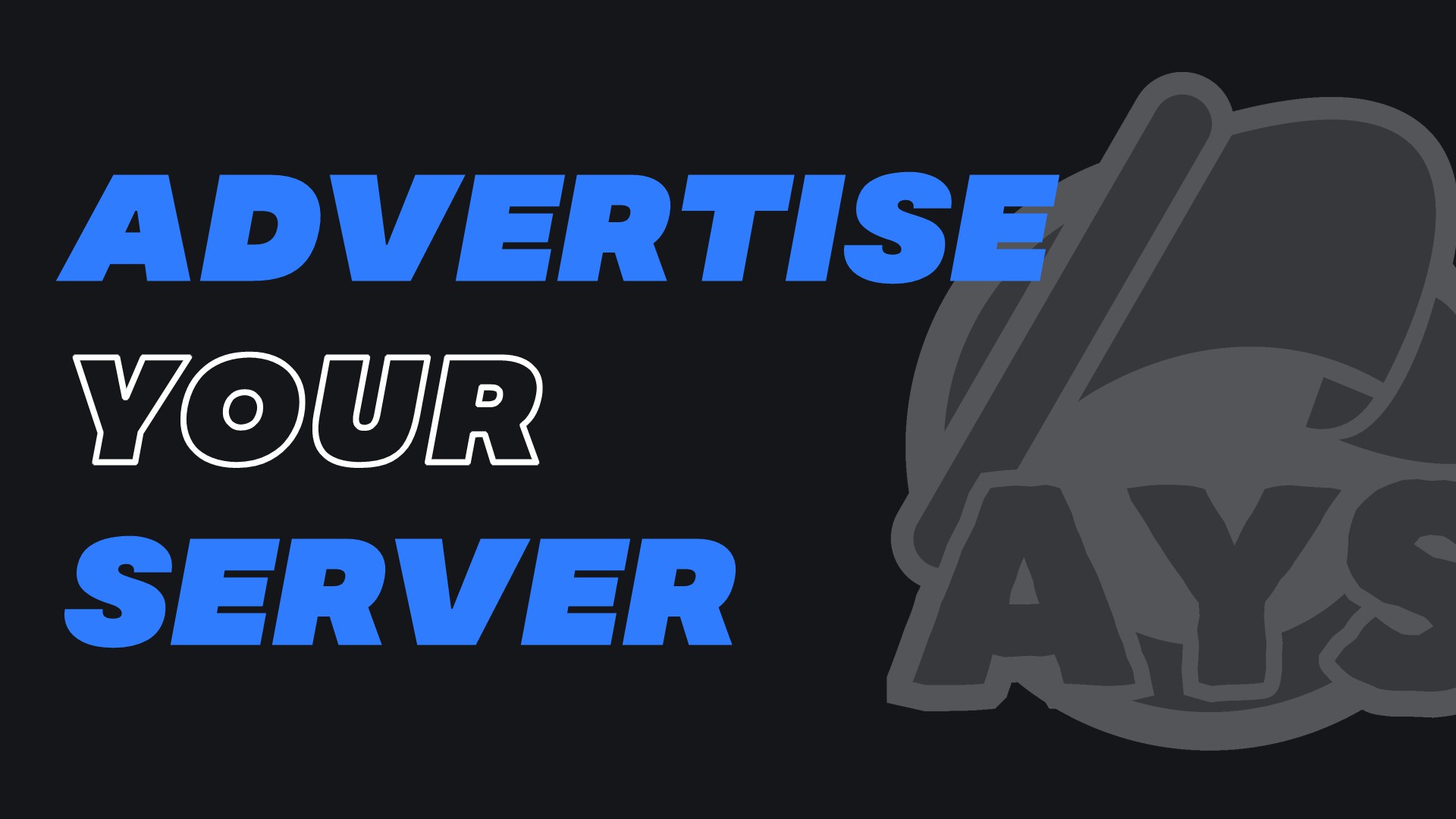 Advertise Your Server Small Banner