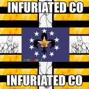 Infuriated Co. Battlegrounds Small Banner