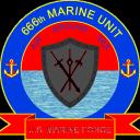 666th Marine Unit Small Banner