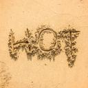 Hot Sands Small Banner
